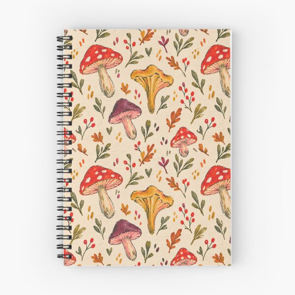 Item preview, Mushroom Goblincore Forestcore Woodland Pattern designed and sold by patterncrow.