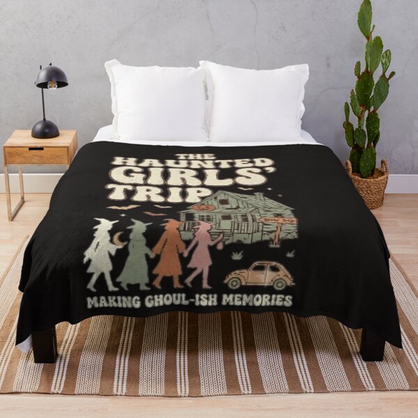 Item preview, Haunted girls trip Halloween  designed and sold by  Mudikeys.