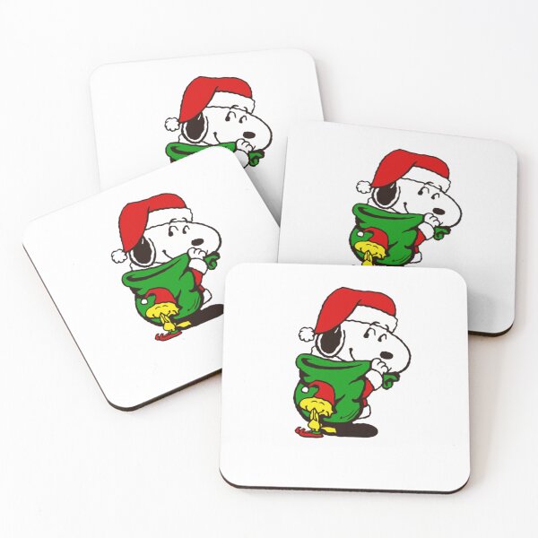 Item preview, Snoopy wearing a Santa hat and Christmas designed and sold by shanaeartists.