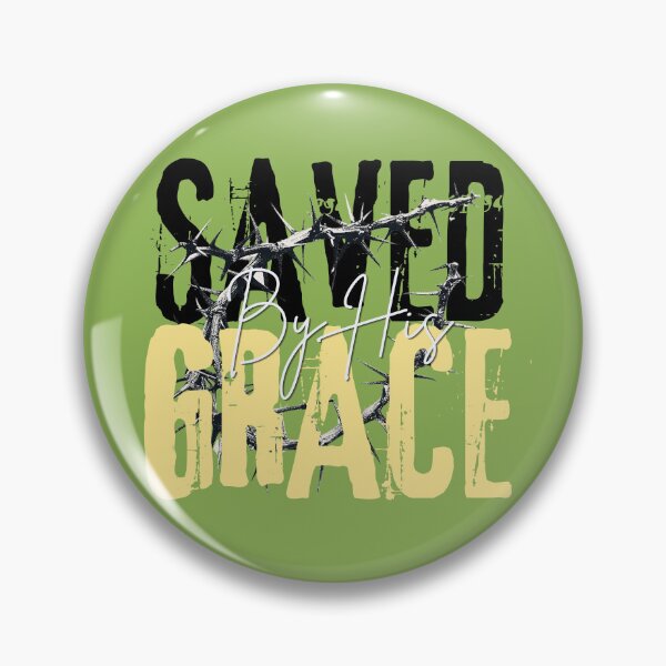 Item preview, Saved By Grace -  Salvation Inspiration Quote  - Dad Fathers Day Gifts - Green designed and sold by Doiemacreations.