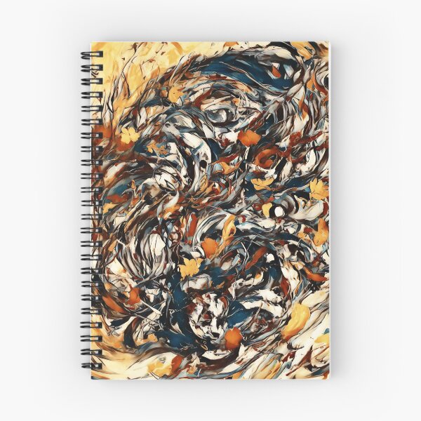 Item preview, Emberleaf Maelstrom – Fiery Autumn Abstract designed and sold by Absractshop4942.