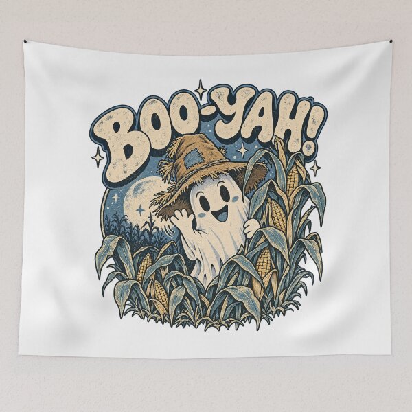 Item preview, Ghost of Corn designed and sold by CleanLine Studio.