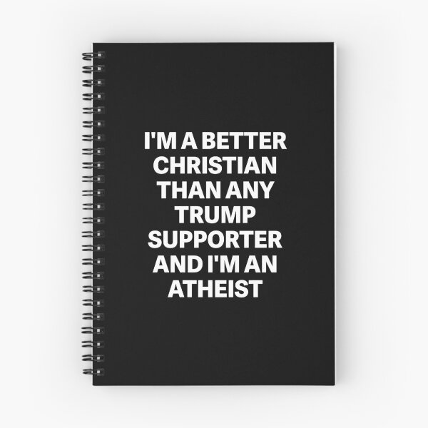 Item preview, I'm a Better Christian Than Any Trump Supporter designed and sold by nryum.