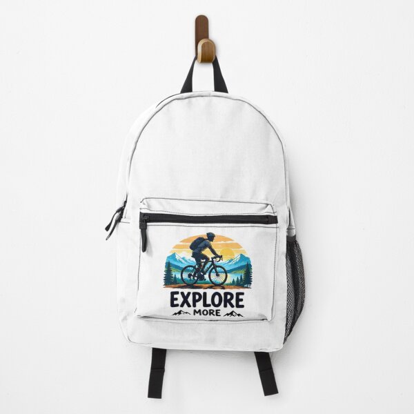 Item preview, Explore More Mountain Biking Sunset designed and sold by Pyt27.