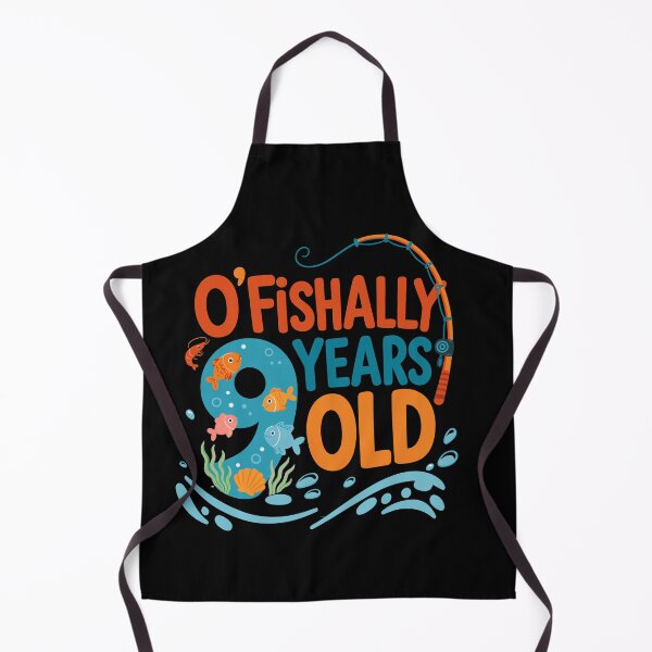 Item preview, Ofishally 9 Years Old Funny Fishing Birthday Fisherman designed and sold by giftfromheart.