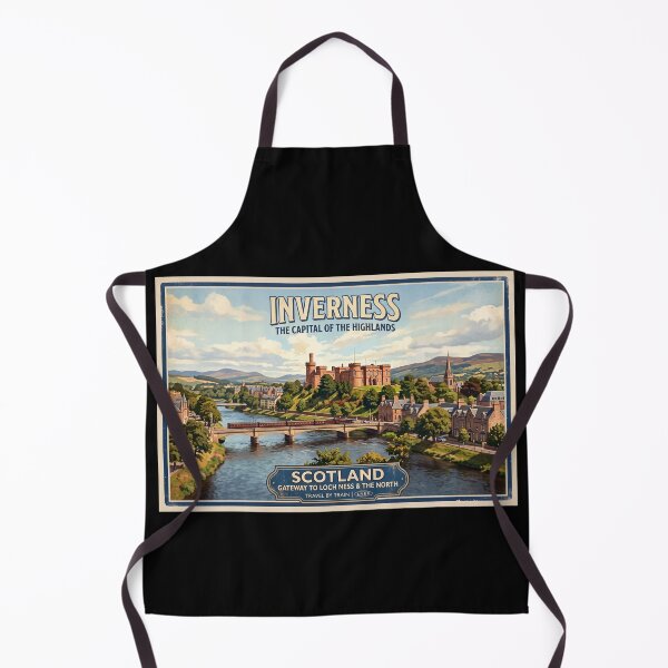 Item preview, Inverness, Scotland Travel Poster designed and sold by ArtworkNorth.