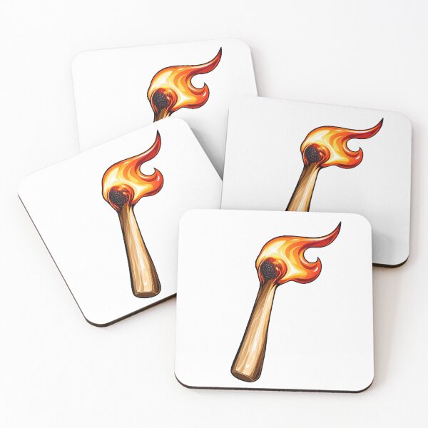 Item preview, Inflated Match | Wild Flame designed and sold by rigelcreation.