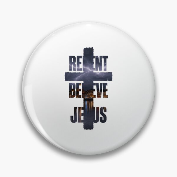 Item preview, Christian Evangelism Repent Believe in Jesus Christ designed and sold by StarHomes.