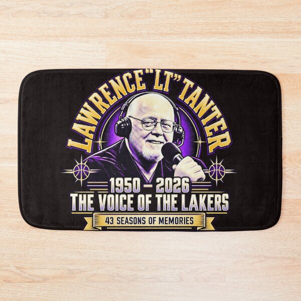 Item preview, Lawrence "LT" Tanter The Voice Of The Lakers 43 Seasons Of Memories Tribute designed and sold by PunPals-Art.