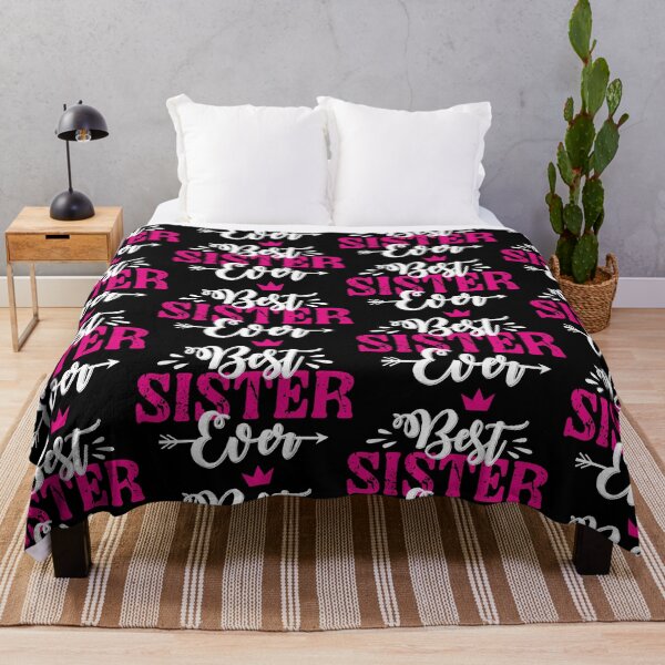 Item preview, Best Sister Ever Typography | Sister Love Gift | Cute Sister Family Design designed and sold by 440CREATIVES.