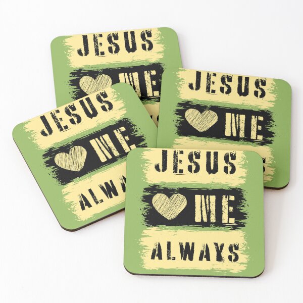 Item preview, Jesus Loves Me Always - Spirituality Episcopal Church  - Fathers Day Ideas - Green designed and sold by Doiemacreations.