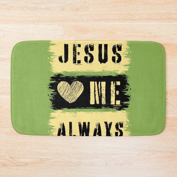 Item preview, Jesus Loves Me Always - Spirituality Episcopal Church  - Fathers Day Ideas - Green designed and sold by Doiemacreations.