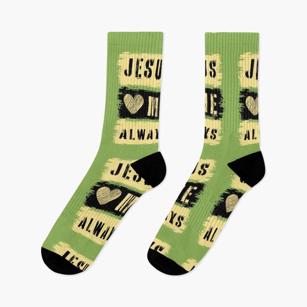 Item preview, Jesus Loves Me Always - Spirituality Episcopal Church  - Fathers Day Ideas - Green designed and sold by Doiemacreations.