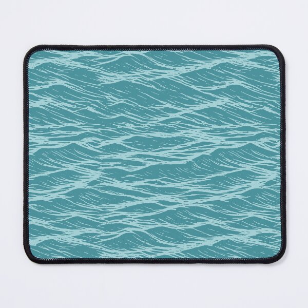 Item preview, Turquoise Ocean Waves Pattern designed and sold by sifis.
