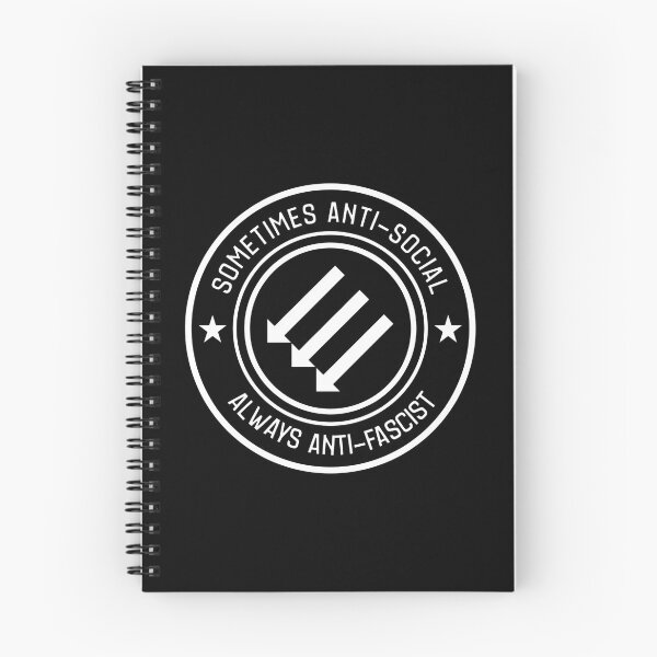 Item preview, Sometimes Anti Social Always Anti Fascist designed and sold by kajajume.