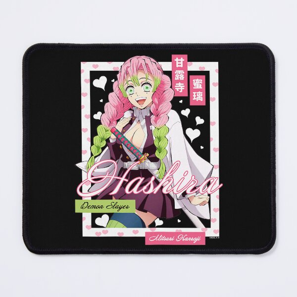 Item preview, Mitsuri Kanroji Love Hashira Anime Heart Demon Slayer designed and sold by khdmalakarak.