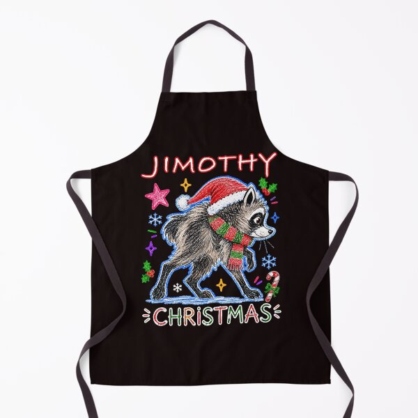 Item preview, Jimothy Christmas Funny Santa Raccoon Holiday Winter designed and sold by ImeldaSparks.