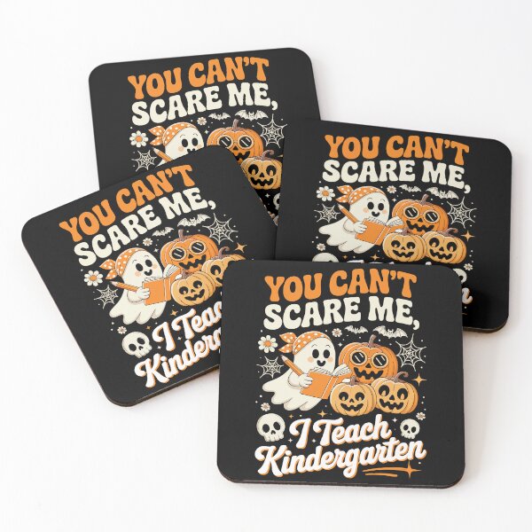 Item preview, YOU CAN’T SCARE ME, I Teach Kindergarten designed and sold by jkrphoto.