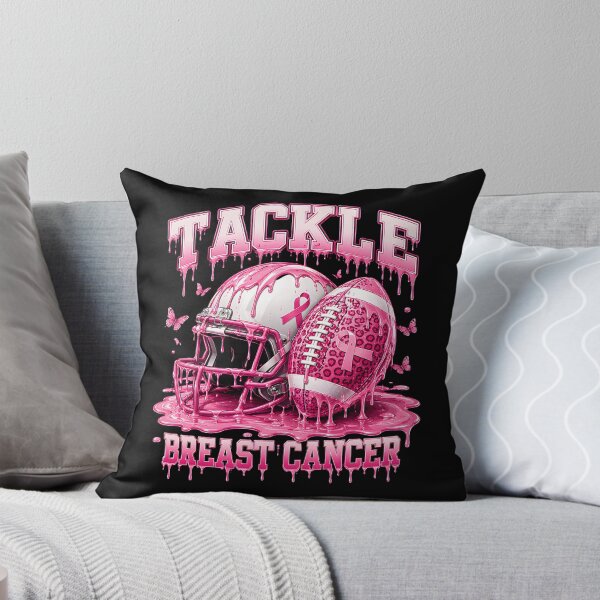 Item preview, Tackle Football Ice Cream Drip Breast Cancer Awareness Boys designed and sold by fidelmeyer.