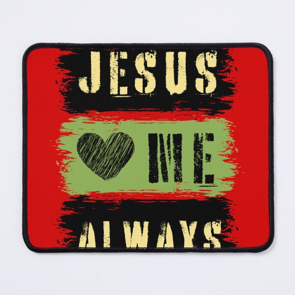 Item preview, Jesus Loves Me Always - Church Orthodox - Gift Ideas For Men -Red designed and sold by Doiemacreations.