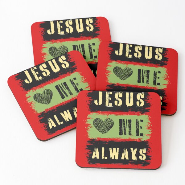 Item preview, Jesus Loves Me Always - Church Orthodox  - Gift Ideas For Men -Red designed and sold by Doiemacreations.
