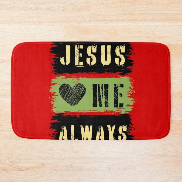 Item preview, Jesus Loves Me Always - Church Orthodox  - Gift Ideas For Men -Red designed and sold by Doiemacreations.