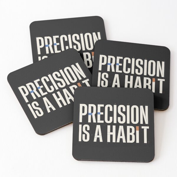 Item preview, Precision Is a Habit Mechanical Engineering designed and sold by Amr Darwish Graphic designer.