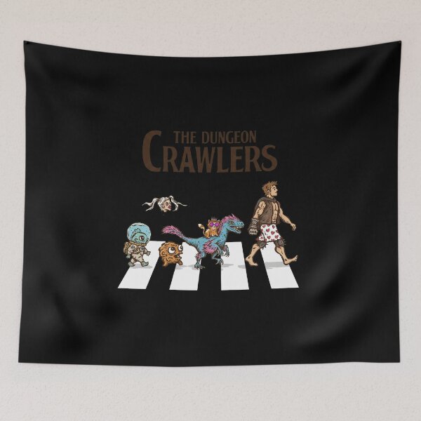 Item preview, Dungeon Crawlers Abbey Road designed and sold by kajajume.