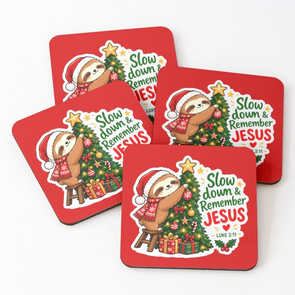 Item preview, Luke 2:11 Slow Down & Remember Jesus designed and sold by plushism.