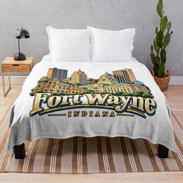Item preview, Vintage Fort Wayne Indiana Travel Souvenir Landmark Gift designed and sold by MichaeIRellov.