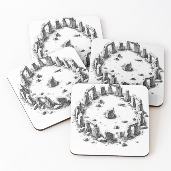 Item preview, Stone Circle designed and sold by CleanLine Studio.