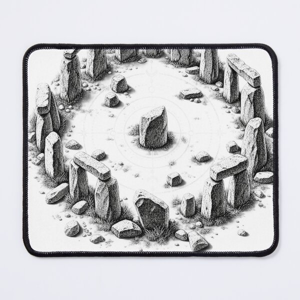 Item preview, Stone Circle designed and sold by CleanLine Studio.