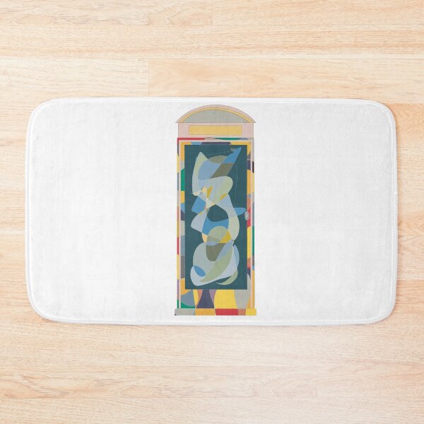 Item preview, Teal & Blue London Phone Box - Colourful British Icon Art designed and sold by iampaulmorris.
