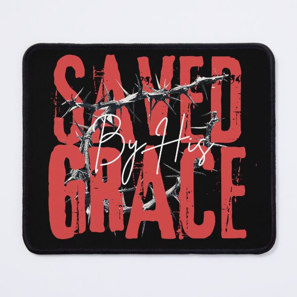 Item preview, Saved By Grace - Christ Mental Health Matters - Gifts For Coworkers Black designed and sold by Doiemacreations.