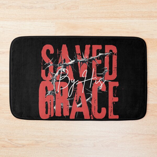 Item preview, Saved By Grace - Christ Mental Health Matters  - Gifts For Coworkers Black designed and sold by Doiemacreations.