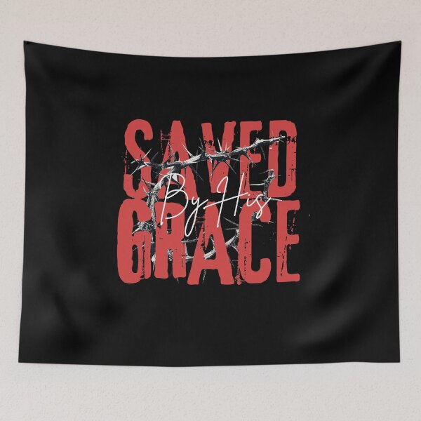Item preview, Saved By Grace - Christ Mental Health Matters  - Gifts For Coworkers Black designed and sold by Doiemacreations.