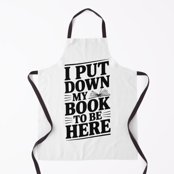 Item preview, I Put Down My Book To Be Here designed and sold by Frank Ring.