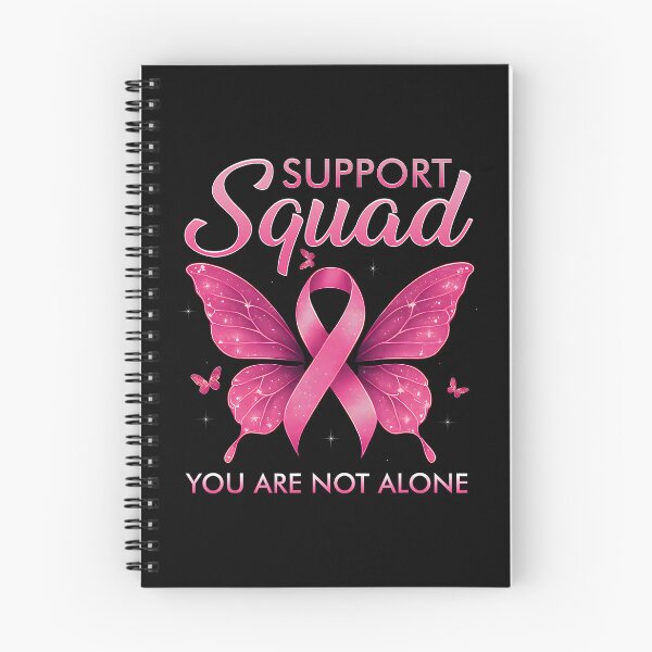 Item preview, Support Squad You're Not Alone Breast Cancer Awareness Women designed and sold by bentonruiz.