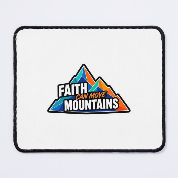 Item preview, Matthew 1720 Faith Can Move Mountains designed and sold by StarHomes.
