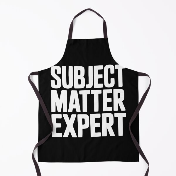Item preview, Subject Matter Expert designed and sold by Frank Ring.
