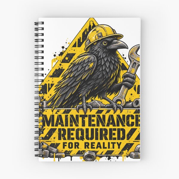 Item preview, Urban Mechanic Crow designed and sold by CleanLine Studio.