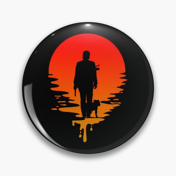 Item preview, John-Wick-Sunset-T-Shirt designed and sold by babatuqally.