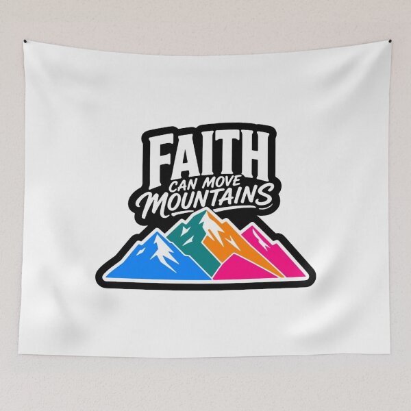 Item preview, Matthew 1720 Faith Can Move Mountains designed and sold by StarHomes.