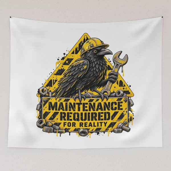Item preview, Urban Mechanic Crow designed and sold by CleanLine Studio.