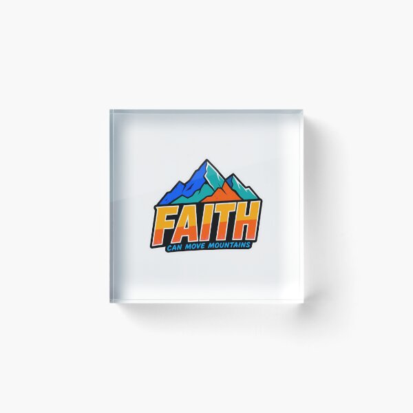 Item preview, Matthew 1720 Faith Can Move Mountains designed and sold by StarHomes.