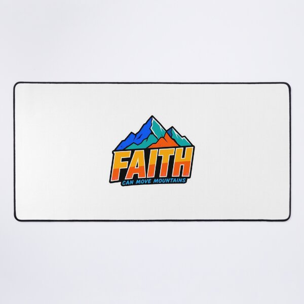 Item preview, Matthew 1720 Faith Can Move Mountains designed and sold by StarHomes.