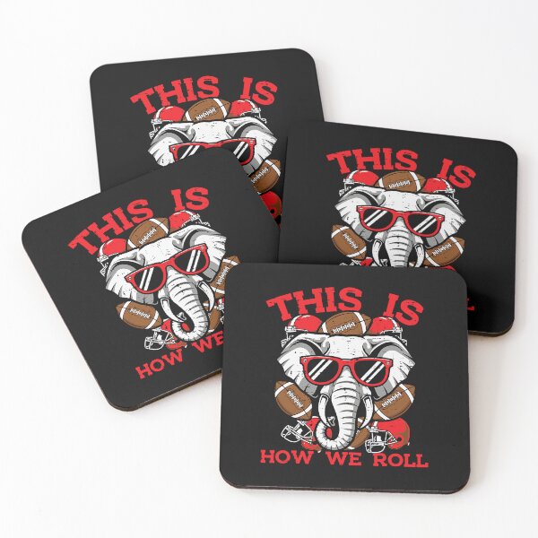 Item preview, This Is How We Roll Football Elephant Family designed and sold by khdmalakarak.