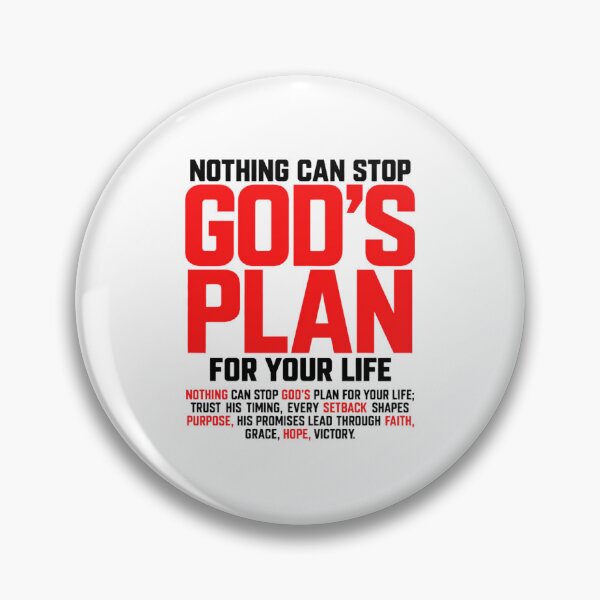 Item preview, Nothing Can Stop God's Plan For Your Life designed and sold by StarHomes.