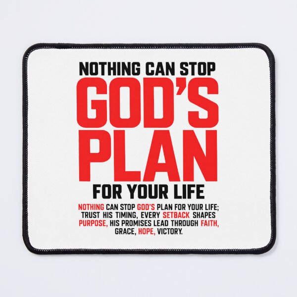Item preview, Nothing Can Stop God's Plan For Your Life designed and sold by StarHomes.