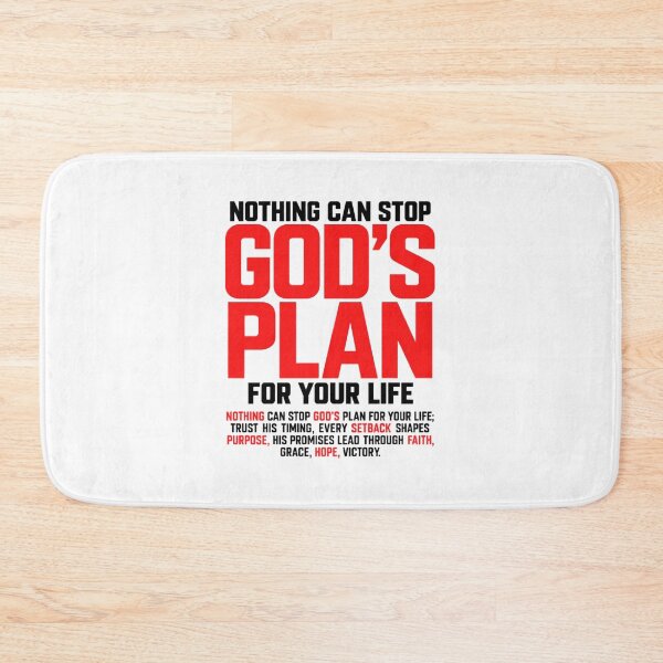 Item preview, Nothing Can Stop God's Plan For Your Life designed and sold by StarHomes.
